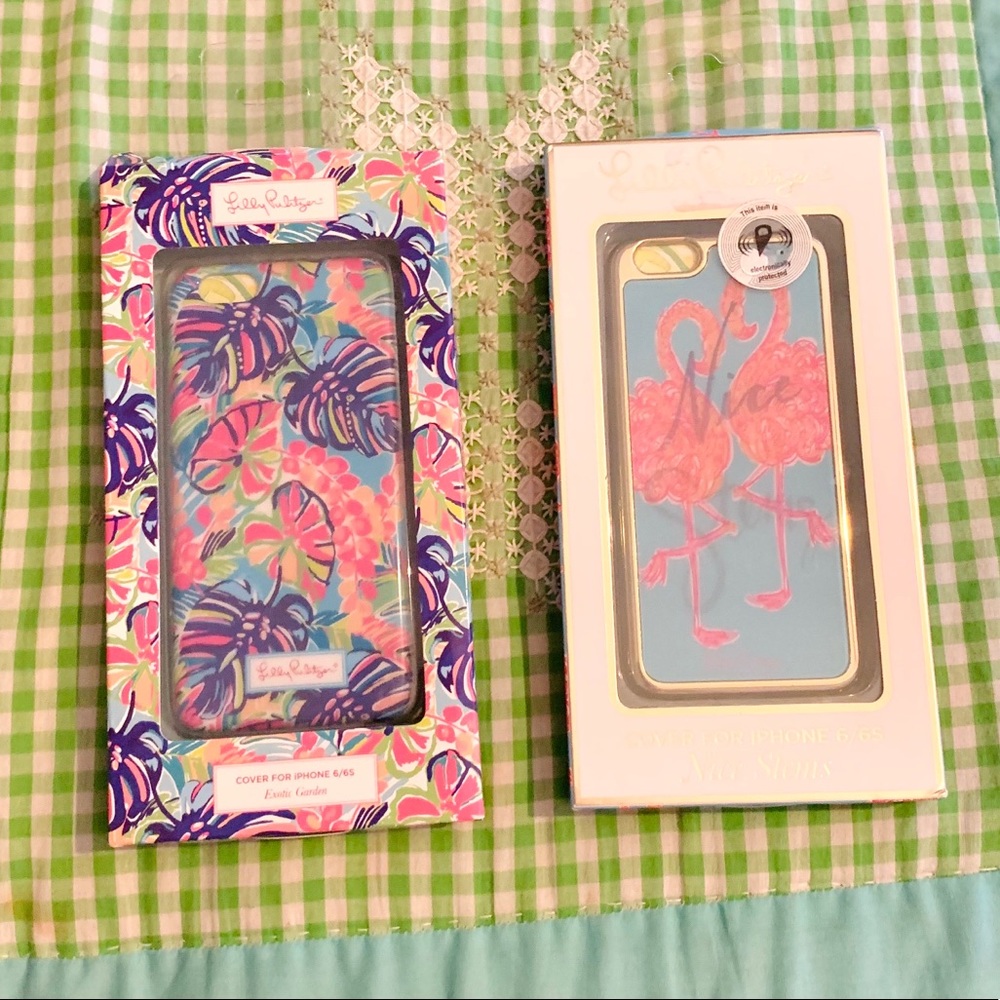 NWT *Lilly Pulitzer” iPhone cases 😍